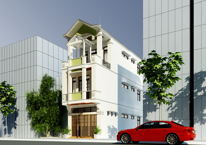 Thiết kế kiến trúc biệt thự phố, nội thất biệt thự phố Thiết kế kiến trúc biệt thự phố, nội thất biệt thự phố